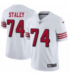 Youth Nike San Francisco 49ers 74 Joe Staley Limited White Rush Vapor Untouchable NFL Jersey Youth Nike San Francisco 49ers 74 Joe Staley Limited White Rush Vapor Untouchable NFL Jersey