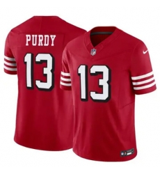 Youth San Francisco 49ers 13 Brock Purdy New Red 2023 F U S E Stitched Football Jersey Youth San Francisco 49ers 13 Brock Purdy New Red 2023 F U S E Stitched Football Jersey