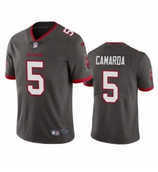 Men Tampa Bay Buccaneers 5 Jake Camarda Grey Vapor Untouchable Limited Stitched Jersey Men Tampa Bay Buccaneers 5 Jake Camarda Grey Vapor Untouchable Limited Stitched Jersey