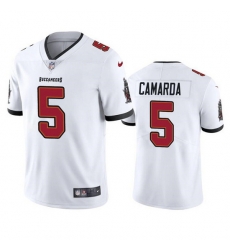 Men Tampa Bay Buccaneers 5 Jake Camarda White Vapor Untouchable Limited Stitched Jersey Men Tampa Bay Buccaneers 5 Jake Camarda White Vapor Untouchable Limited Stitched Jersey