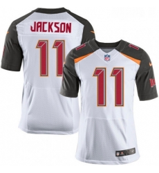 Mens Nike Tampa Bay Buccaneers 11 DeSean Jackson Elite White NFL Jersey Mens Nike Tampa Bay Buccaneers 11 DeSean Jackson Elite White NFL Jersey
