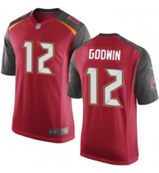 Mens Nike Tampa Bay Buccaneers 12 Chris Godwin Game Red Team Color NFL Jersey Mens Nike Tampa Bay Buccaneers 12 Chris Godwin Game Red Team Color NFL Jersey