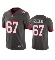 Men's Tampa Bay Buccaneers #67 Luke Goedeke Grey Vapor Untouchable Limited Stitched Jersey Men's Tampa Bay Buccaneers #67 Luke Goedeke Grey Vapor Untouchable Limited Stitched Jersey