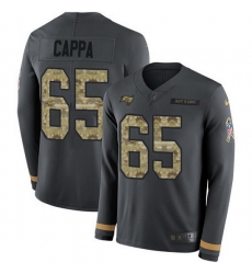 Nike Buccaneers 65 Alex Cappa Anthracite Salute to Service Men Stitched NFL Limited Therma Long Sleeve Jersey Nike Buccaneers 65 Alex Cappa Anthracite Salute to Service Men Stitched NFL Limited Therma Long Sleeve Jersey