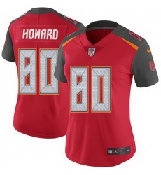 Nike Buccaneers #80 O J Howard Red Team Color Womens Stitched NFL Vapor Untouchable Limited Jersey Nike Buccaneers #80 O J Howard Red Team Color Womens Stitched NFL Vapor Untouchable Limited Jersey