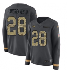 Women Nike Buccaneers #28 Vernon Hargreaves III Anthracite Salute to Women Nike Buccaneers #28 Vernon Hargreaves III Anthracite Salute to