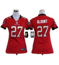 Women Nike Tampa Bay Buccaneers 27 LeGarrette Blount Red Nike NFL Jersey Women Nike Tampa Bay Buccaneers 27 LeGarrette Blount Red Nike NFL Jersey