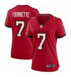 Women Nike Tampa Bay Buccaneers 7 Leonard Fournette Red Vapor Limited Jersey Women Nike Tampa Bay Buccaneers 7 Leonard Fournette Red Vapor Limited Jersey