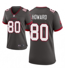 Women Nike Tampa Bay Buccaneers 80 O J Howard Pewter Alternate Vapor Limited Football Jersey Women Nike Tampa Bay Buccaneers 80 O J Howard Pewter Alternate Vapor Limited Football Jersey
