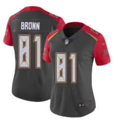 Women Nike Tampa Bay Buccaneers 81 Antonio Brown Gray Women Stitched NFL Limited Inverted Legend Jersey Women Nike Tampa Bay Buccaneers 81 Antonio Brown Gray Women Stitched NFL Limited Inverted Legend Jersey