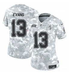 Women Tampa Bay Buccaneers 13 Mike Evans 2024 F U S E Arctic Camo Salute To Service Limited Stitched Football Jersey Women Tampa Bay Buccaneers 13 Mike Evans 2024 F U S E Arctic Camo Salute To Service Limited Stitched Football Jersey