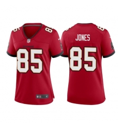Women Tampa Bay Buccaneers 85 Julio Jones Red Stitched Game Jersey Women Tampa Bay Buccaneers 85 Julio Jones Red Stitched Game Jersey