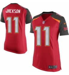 Womens Nike Tampa Bay Buccaneers 11 DeSean Jackson Game Red Team Color NFL Jersey Womens Nike Tampa Bay Buccaneers 11 DeSean Jackson Game Red Team Color NFL Jersey