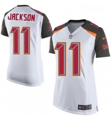 Womens Nike Tampa Bay Buccaneers 11 DeSean Jackson Game White NFL Jersey Womens Nike Tampa Bay Buccaneers 11 DeSean Jackson Game White NFL Jersey