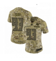 Womens Tampa Bay Buccaneers 93 Ndamukong Suh Limited Camo 2018 Salute to Service Football Jersey Womens Tampa Bay Buccaneers 93 Ndamukong Suh Limited Camo 2018 Salute to Service Football Jersey