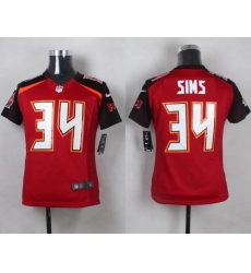 Nike Buccaneers #34 Charles Sims Red Team Color Youth Stitched NFL New Elite Jersey Nike Buccaneers #34 Charles Sims Red Team Color Youth Stitched NFL New Elite Jersey