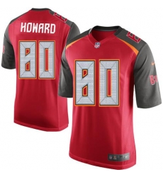 Nike Buccaneers #80 O J Howard Red Team Color Youth Stitched NFL New Elite Jersey Nike Buccaneers #80 O J Howard Red Team Color Youth Stitched NFL New Elite Jersey