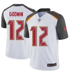 Youth Buccaneers 12 Chris Godwin White Stitched Football Vapor Untouchable Limited Jersey Youth Buccaneers 12 Chris Godwin White Stitched Football Vapor Untouchable Limited Jersey