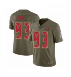 Youth Tampa Bay Buccaneers 93 Ndamukong Suh Limited Olive 2017 Salute to Service Football Jersey Youth Tampa Bay Buccaneers 93 Ndamukong Suh Limited Olive 2017 Salute to Service Football Jersey