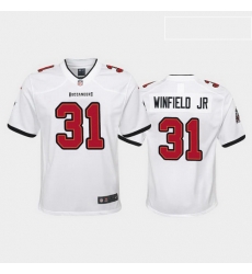 youth antoine winfield jr. tampa bay buccaneers white game jersey youth antoine winfield jr. tampa bay buccaneers white game jersey