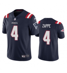 Men New England Patriots 4 Bailey Zappe Navy Vapor Untouchable Limited Stitched Jersey Men New England Patriots 4 Bailey Zappe Navy Vapor Untouchable Limited Stitched Jersey