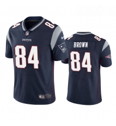 Men Nike New England Patriots 84 Antonio Brown Navy Blue Vapor Limited Jersey Men Nike New England Patriots 84 Antonio Brown Navy Blue Vapor Limited Jersey