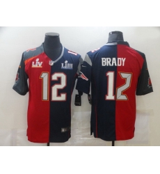 Men Nike Tampa Bay Buccaneers 26 New England Patriots 12 Tom Brady Men Red Navy Blue Limited NFL 2020 2021 super bowl Jersey Men Nike Tampa Bay Buccaneers 26 New England Patriots 12 Tom Brady Men Red Navy Blue Limited NFL 2020 2021 super bowl Jersey