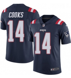 Mens Nike New England Patriots 14 Brandin Cooks Limited Navy Blue Rush Vapor Untouchable NFL Jersey Mens Nike New England Patriots 14 Brandin Cooks Limited Navy Blue Rush Vapor Untouchable NFL Jersey