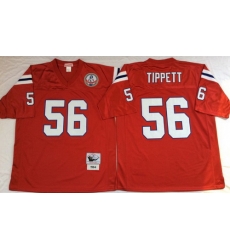 Mitchell And Ness patriots #56 andre tippett red Mens Throwback Stitched NFL Jersey Mitchell And Ness patriots #56 andre tippett red Mens Throwback Stitched NFL Jersey