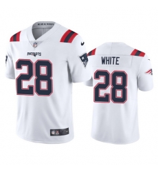 New England Patriots 28 James White Men Nike White 2020 Vapor Limited Jersey New England Patriots 28 James White Men Nike White 2020 Vapor Limited Jersey