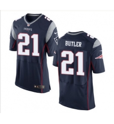 Nike New England Patriots #21 Malcolm Butler Navy Blue Team Color Men 27s Stitched NFL New Elite Jersey Nike New England Patriots #21 Malcolm Butler Navy Blue Team Color Men 27s Stitched NFL New Elite Jersey