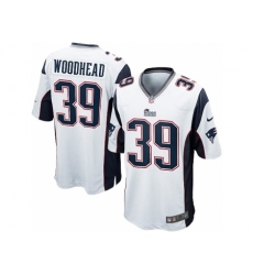 Nike New England Patriots 39 Danny Woodhead White Game NFL Jersey Nike New England Patriots 39 Danny Woodhead White Game NFL Jersey