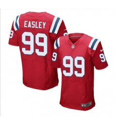 Nike New England Patriots #99 Dominique Easley Red Alternate Men 27s Stitched NFL Elite Jersey Nike New England Patriots #99 Dominique Easley Red Alternate Men 27s Stitched NFL Elite Jersey
