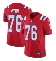 Nike Patriots #76 Isaiah Wynn Red Alternate Mens Stitched NFL Vapor Untouchable Limited Jersey Nike Patriots #76 Isaiah Wynn Red Alternate Mens Stitched NFL Vapor Untouchable Limited Jersey