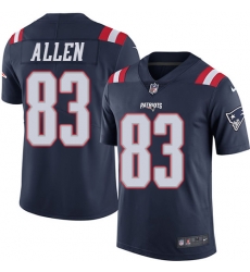 Nike Patriots #83 Dwayne Allen Navy Blue Mens Stitched NFL Limited Rush Jersey Nike Patriots #83 Dwayne Allen Navy Blue Mens Stitched NFL Limited Rush Jersey