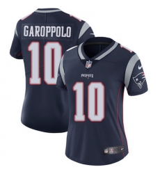 Nike Patriots #10 Jimmy Garoppolo Navy Blue Team Color Womens Stitched NFL Vapor Untouchable Limited Jersey Nike Patriots #10 Jimmy Garoppolo Navy Blue Team Color Womens Stitched NFL Vapor Untouchable Limited Jersey
