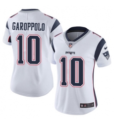 Nike Patriots #10 Jimmy Garoppolo White Womens Stitched NFL Vapor Untouchable Limited Jersey Nike Patriots #10 Jimmy Garoppolo White Womens Stitched NFL Vapor Untouchable Limited Jersey