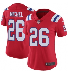 Nike Patriots #26 Sony Michel Red Alternate Womens Stitched NFL Vapor Untouchable Limited Jersey Nike Patriots #26 Sony Michel Red Alternate Womens Stitched NFL Vapor Untouchable Limited Jersey