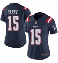 Patriots #15 N 27Keal Harry Navy Blue Women Stitched Football Limited Rush Jersey Patriots #15 N 27Keal Harry Navy Blue Women Stitched Football Limited Rush Jersey