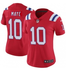 Women New England Patriots 10 Drake Maye Red 2024 Draft F U S E Vapor Limited Stitched Football Jersey Women New England Patriots 10 Drake Maye Red 2024 Draft F U S E Vapor Limited Stitched Football Jersey