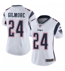 Womens Nike New England Patriots 24 Stephon Gilmore White Vapor Untouchable Limited Player NFL Jersey Womens Nike New England Patriots 24 Stephon Gilmore White Vapor Untouchable Limited Player NFL Jersey