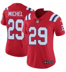 Womens Nike New England Patriots 29 Sony Michel Red Alternate Vapor Untouchable Limited Player NFL Jersey Womens Nike New England Patriots 29 Sony Michel Red Alternate Vapor Untouchable Limited Player NFL Jersey