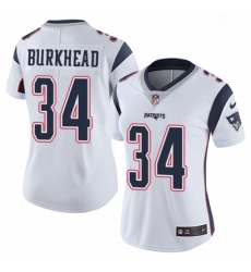 Womens Nike New England Patriots 34 Rex Burkhead White Vapor Untouchable Limited Player NFL Jersey Womens Nike New England Patriots 34 Rex Burkhead White Vapor Untouchable Limited Player NFL Jersey