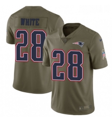 Youth Nike New England Patriots 28 James White Limited Olive 2017 Salute to Service NFL Jersey Youth Nike New England Patriots 28 James White Limited Olive 2017 Salute to Service NFL Jersey