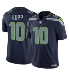 Men Seattle Seahawks 10 Cooper Kupp Navy 2025 F U S E Vapor Limited Stitched Football Jersey