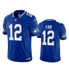 Men Seattle Seahawks 12th Fan Royal 2023 F U S E Vapor Limited Throwback Stitched Jersey Men Seattle Seahawks 12th Fan Royal 2023 F U S E Vapor Limited Throwback Stitched Jersey