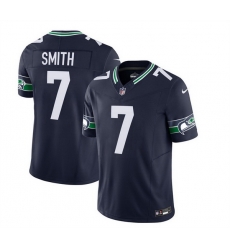 Men Seattle Seahawks 7 Geno Smith 2023 F U S E Navy Limited Stitched Football Jersey Men Seattle Seahawks 7 Geno Smith 2023 F U S E Navy Limited Stitched Football Jersey
