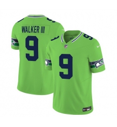 Men Seattle Seahawks 9 Kenneth Walker III 2023 F U S E Green Limited Stitched Football Jersey Men Seattle Seahawks 9 Kenneth Walker III 2023 F U S E Green Limited Stitched Football Jersey