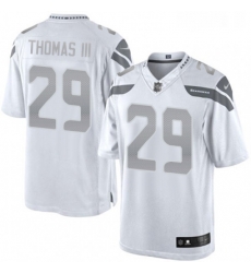 Mens Nike Seattle Seahawks 29 Earl Thomas III Limited White Platinum NFL Jersey Mens Nike Seattle Seahawks 29 Earl Thomas III Limited White Platinum NFL Jersey