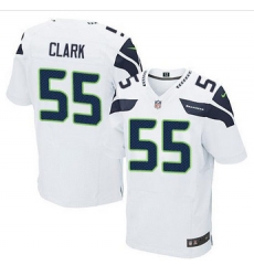 NEW Seattle Seahawks #55 Frank Clark White mens Stitched NFL Elite Jersey NEW Seattle Seahawks #55 Frank Clark White mens Stitched NFL Elite Jersey